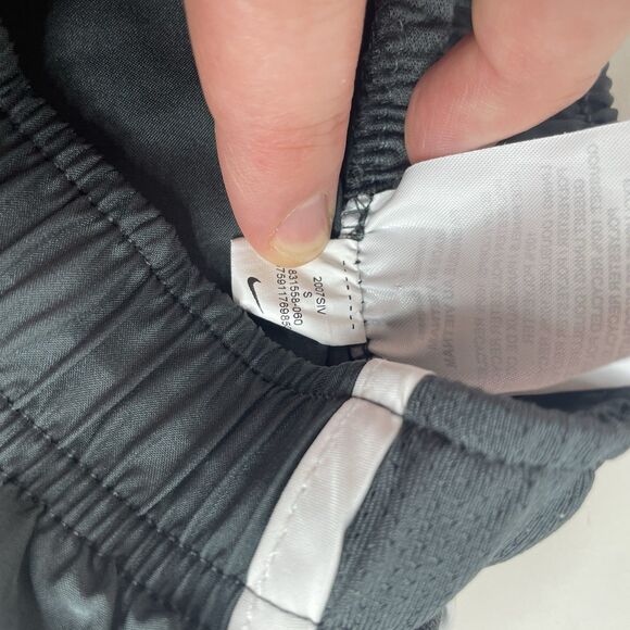 Nike Women’s Running Shorts, Size Small, Black, Drawstring, Logo, Athletic, Gym - Picture 5 of 9